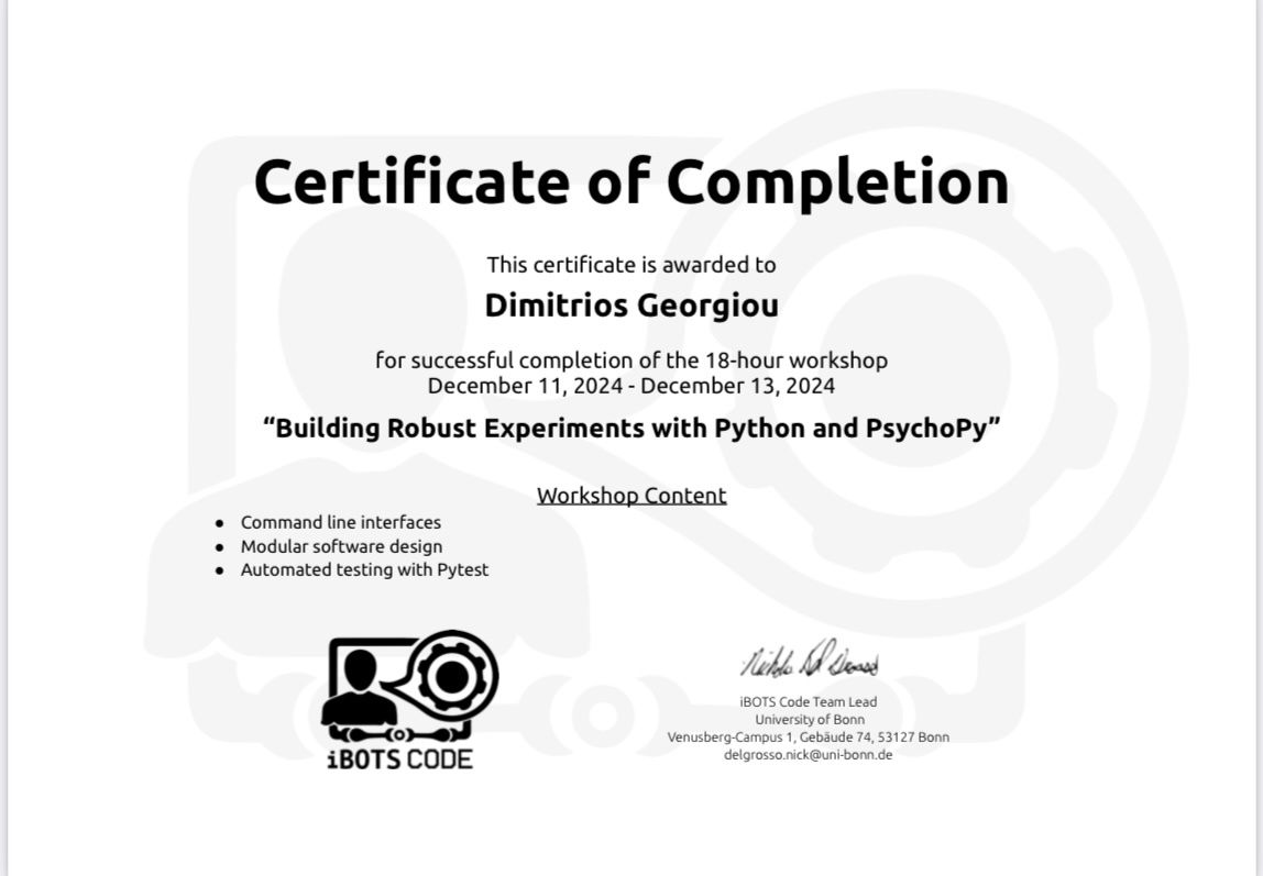 Building Robust Experiments Workshop