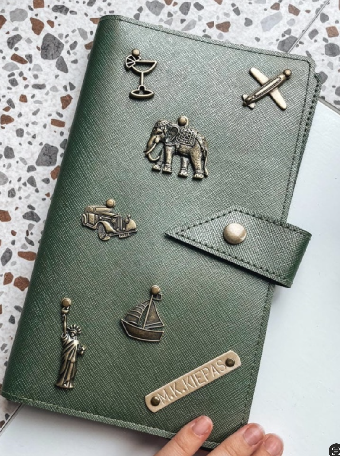 Travel Organizer - Passport Holder for Couples