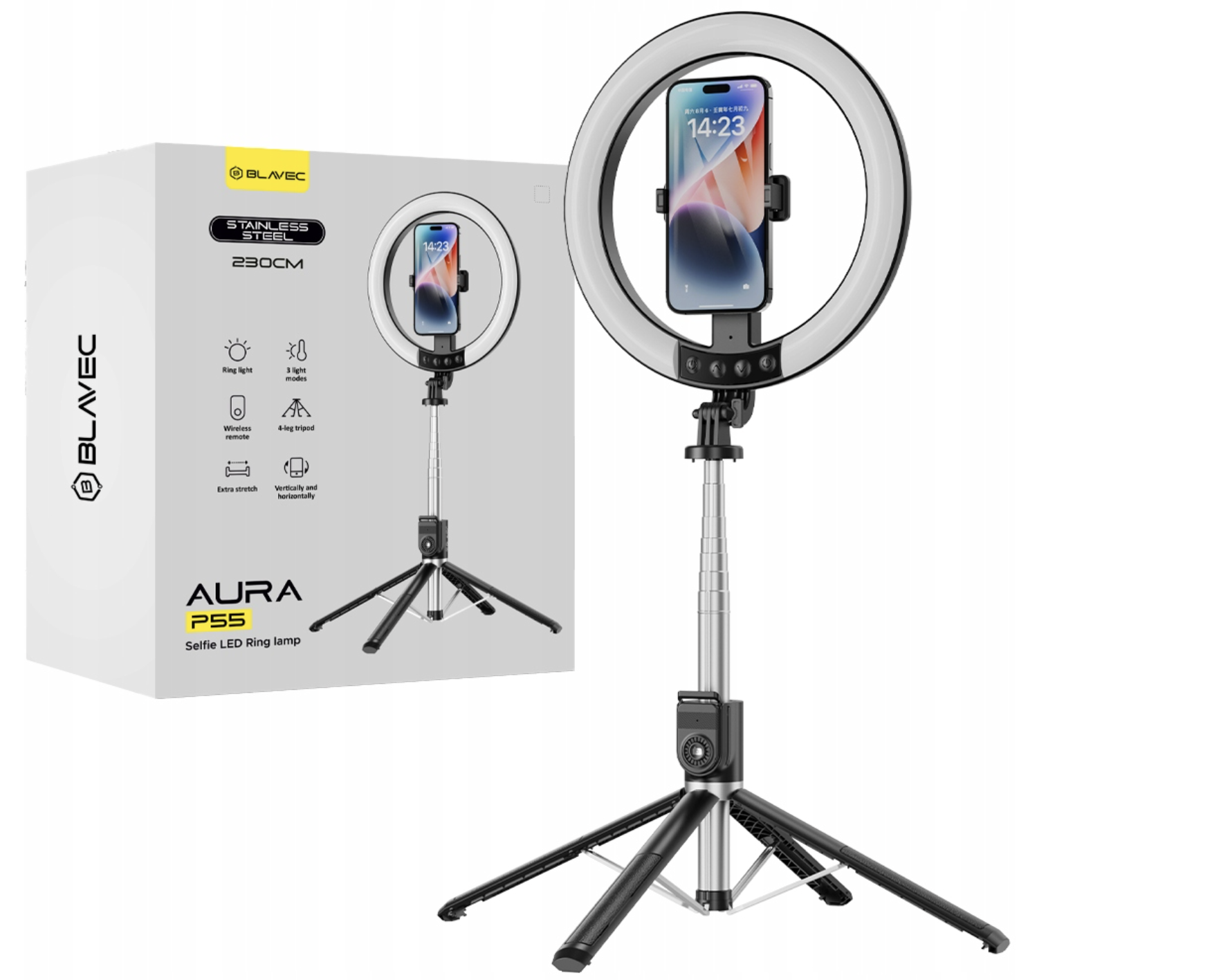 Tripod with Smartphone Remote